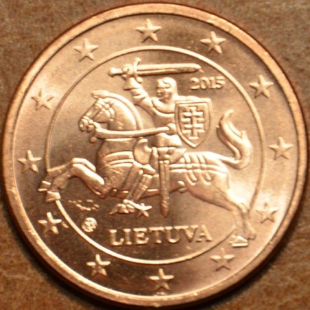 Euromince mince 2 cent Litva 2015 (UNC)