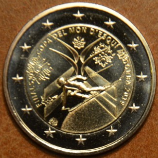 euroerme érme 2 Euro Andorra 2019 - Az alpesi síző világkupa döntőj...