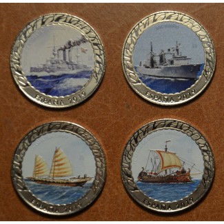 Euromince mince 4 x 1,5 Euro Španielsko 2019 História námorníctva 2...