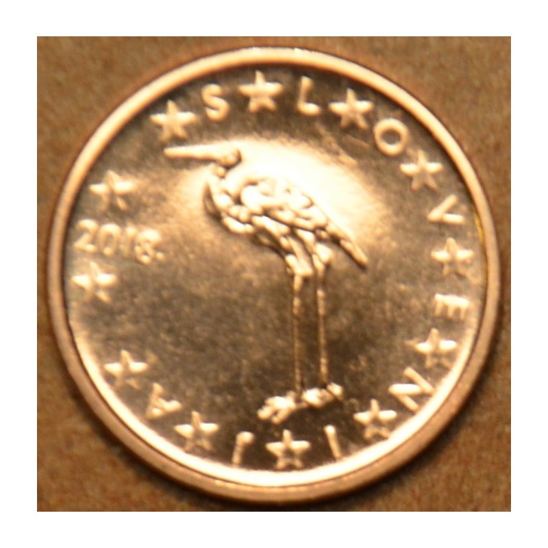 eurocoin eurocoins 1 cent Slovenia 2018 (UNC)