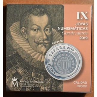euroerme érme 10 Euro Spanyolország 2019 - Joyas IX \\"CASA AUSTRIA...