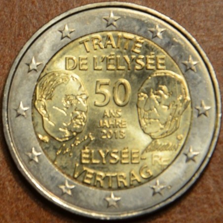 eurocoin eurocoins 2 Euro France 2013 - 50 Years of the Élysée Trea...