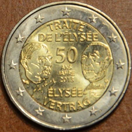 euroerme érme 2 Euro Franciaország 2013 - Elyseé Szerzõdés 50. évfo...
