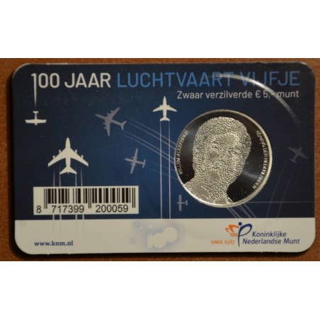 euroerme érme 5 Euro Hollandia 2019 - A légierő 100 éve (UNC)