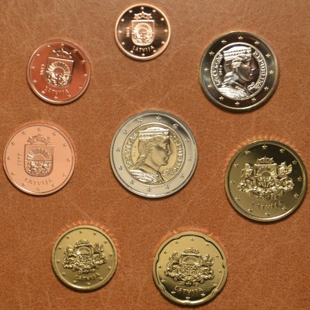 eurocoin eurocoins Latvia 2019 set of 8 coins (UNC)