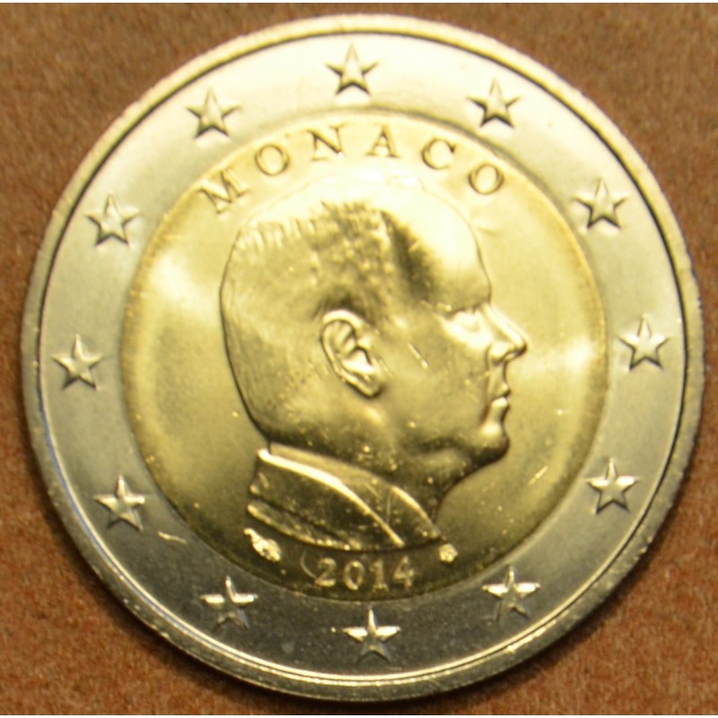 Euromince mince 2 Euro Monaco 2014 (UNC)