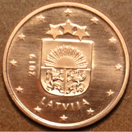 Euromince mince 1 cent Lotyšsko 2019 (UNC)