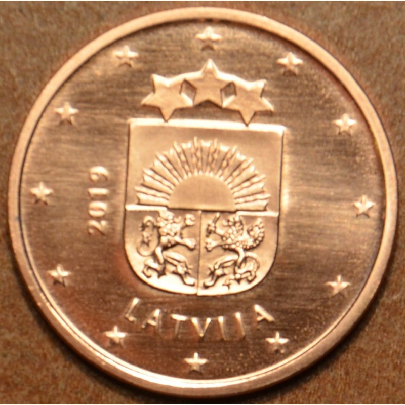 eurocoin eurocoins 2 cent Latvia 2019 (UNC)