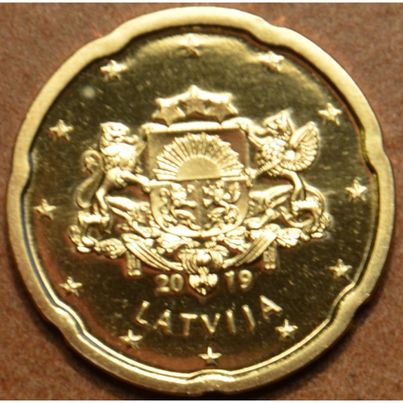 eurocoin eurocoins 20 cent Latvia 2019 (UNC)