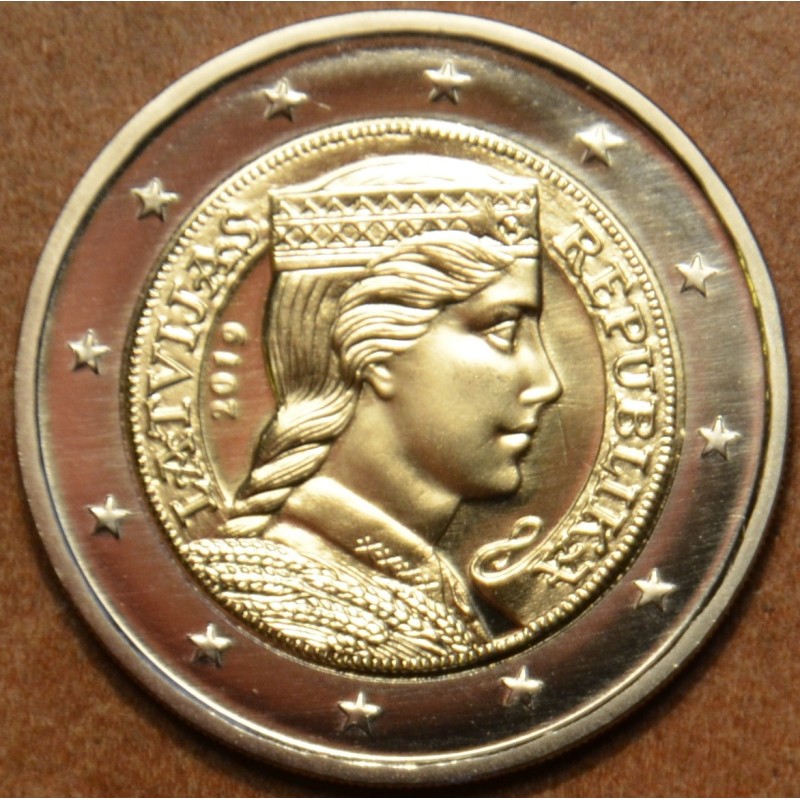 eurocoin eurocoins 2 Euro Latvia 2019 (UNC)