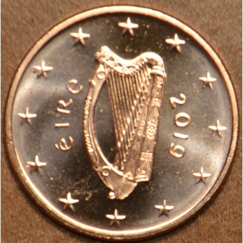 Euromince mince 1 cent Írsko 2019 (UNC)