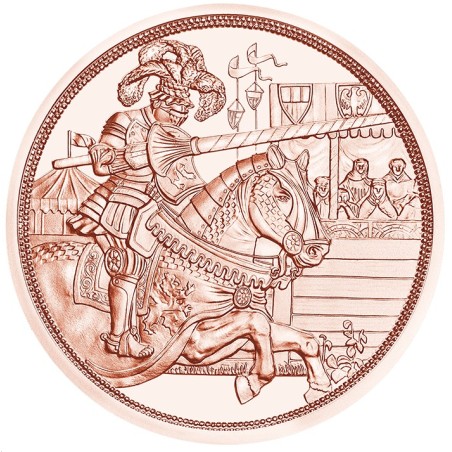 euroerme érme 10 Euro Ausztria 2019 - A lovagok történetei (UNC)