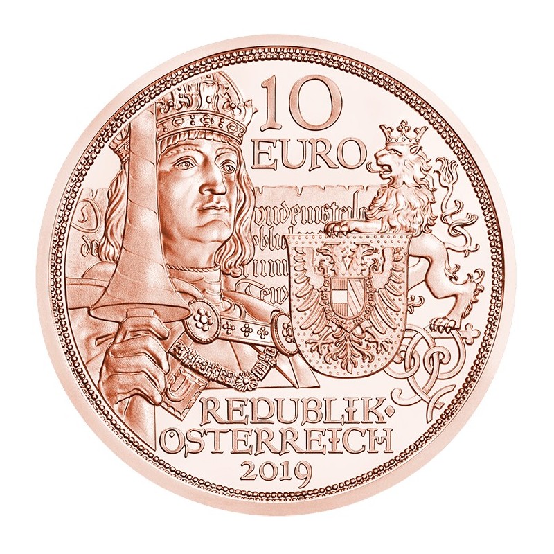 euroerme érme 10 Euro Ausztria 2019 - A lovagok történetei (UNC)