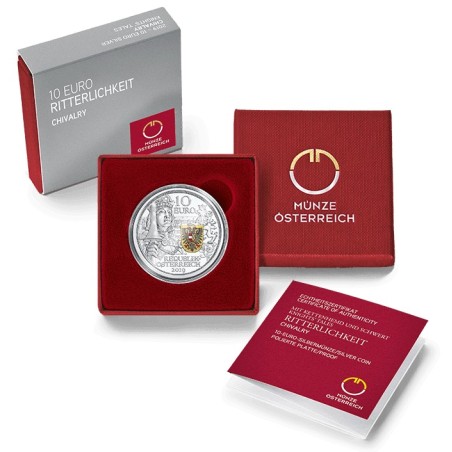 eurocoin eurocoins 10 Euro Austria 2019 - Knights’ Tales (Proof)
