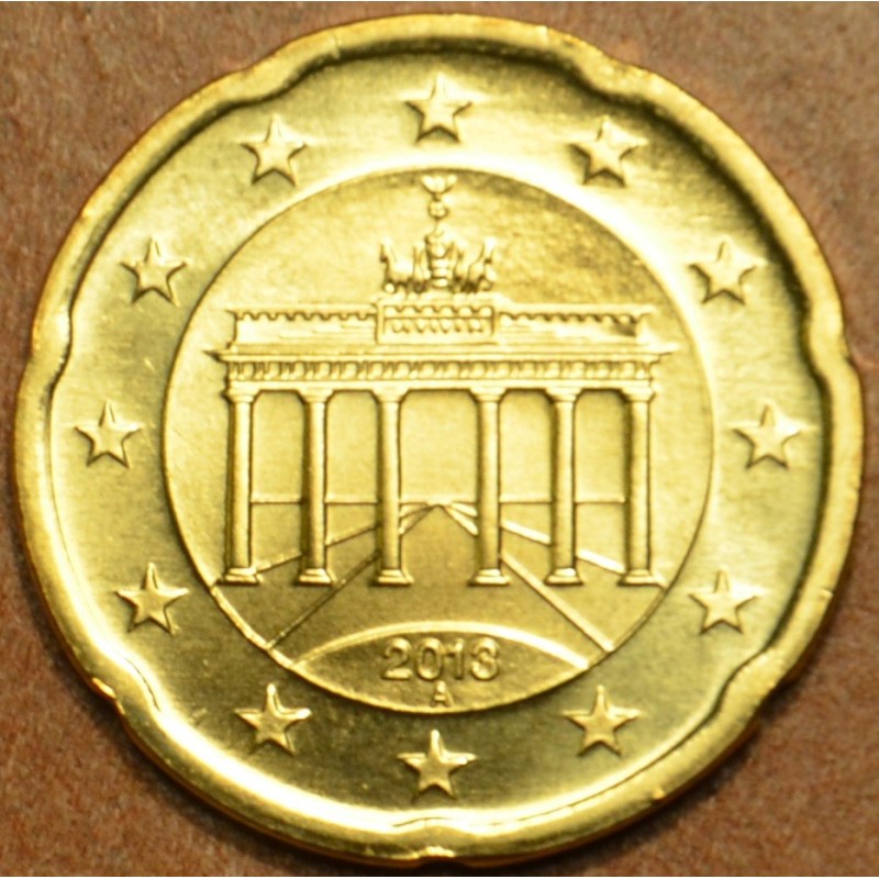 Euromince mince 20 cent Nemecko \\"A\\" 2013 (UNC)