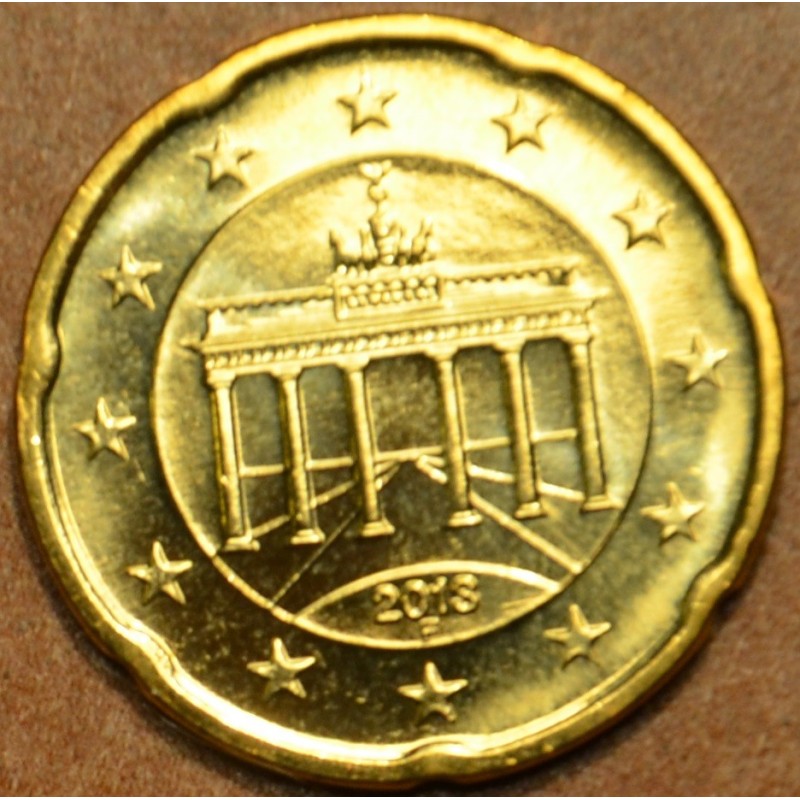 Euromince mince 20 cent Nemecko \\"F\\" 2013 (UNC)