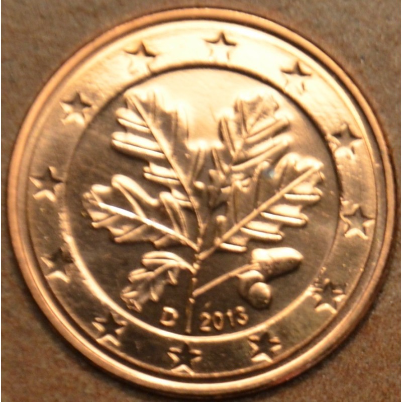 euroerme érme 5 cent Németország \\"D\\" 2013 (UNC)