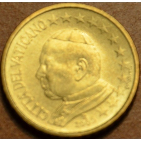 euroerme érme 50 cent Vatikán János Pál II 2005 (BU)