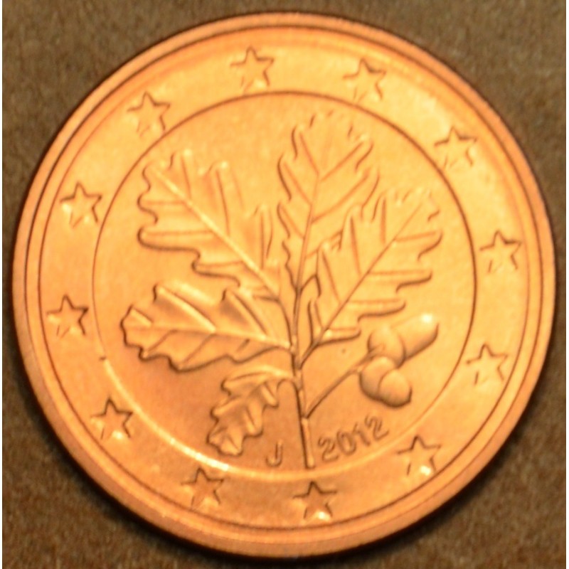 Euromince mince 5 cent Nemecko \\"J\\" 2012 (UNC)