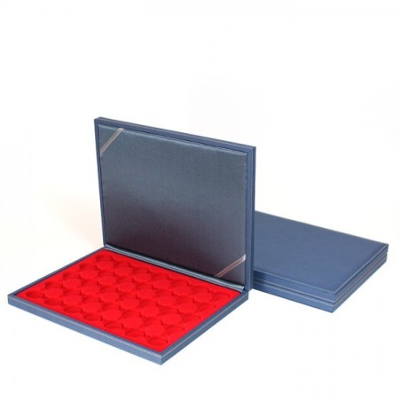 eurocoin eurocoins Lindner NERA azur coin box for 35 2 Euro coins