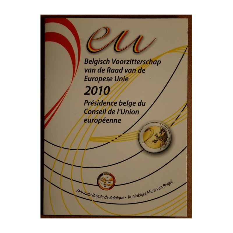 eurocoin eurocoins 2 Euro Belgium 2010 - Belgian Presidency of the ...