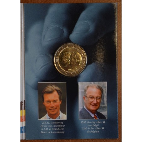 Euromince mince 2 Euro Belgicko 2005 - Belgicko-Luxemburská hospodá...