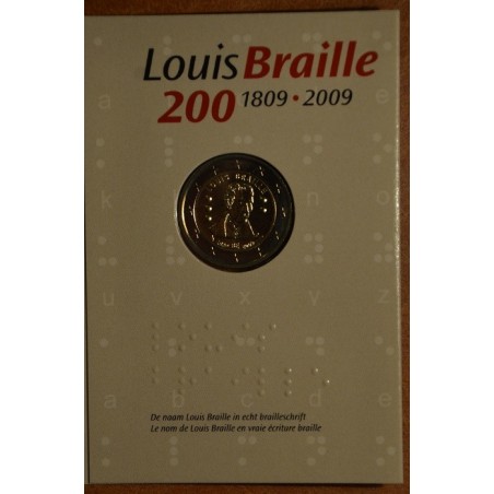 eurocoin eurocoins 2 Euro Belgium 2009 - 200th Anniversary of birth...