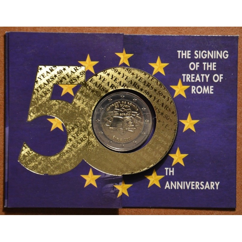 Euromince mince 2 Euro Írsko 2007 - 50 rokov Rímskej zmluvy (BU)