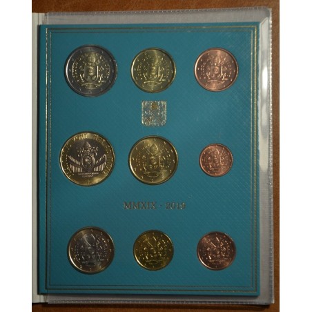 Euromince mince Vatikán 2019 sada s 5 Euro mincou (BU)