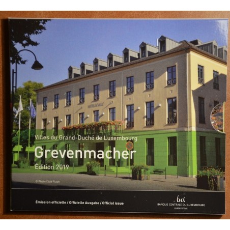 eurocoin eurocoins Luxembourg 2019 set of 9 coins Grevenmacher (BU)