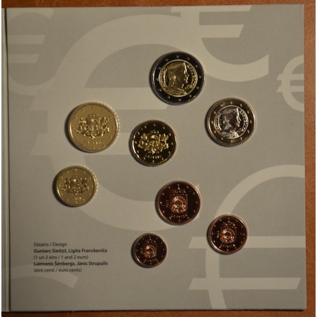 eurocoin eurocoins Latvia 2019 set of 8 eurocoins (BU)
