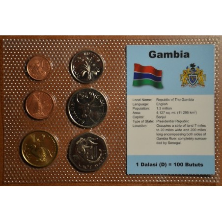 euroerme érme Gambia (UNC)