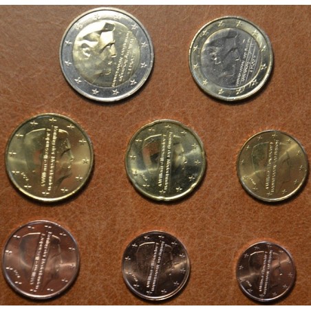 Euromince mince Holandsko 2014 sada 8 mincí Viliam Alexander (UNC)