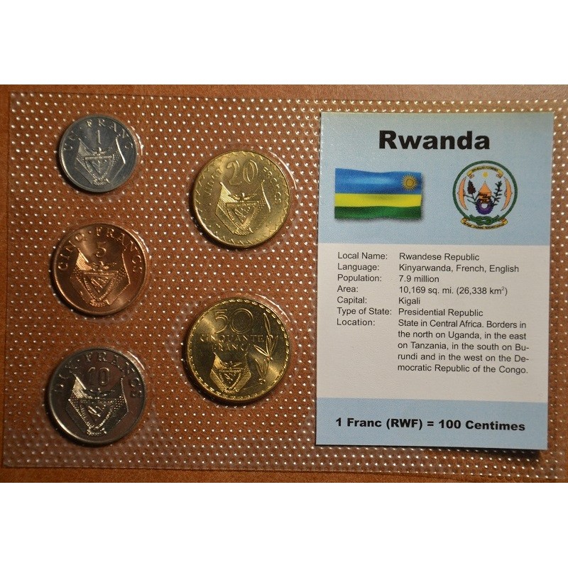 euroerme érme Rwanda (UNC)