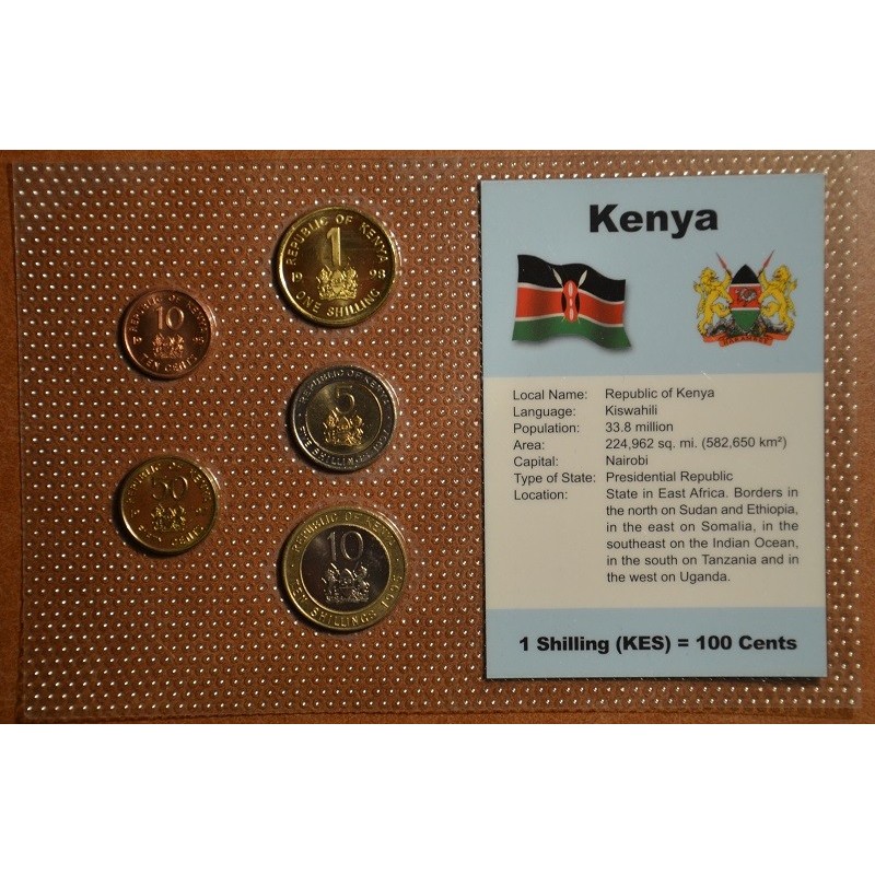 Euromince mince Keňa (UNC)