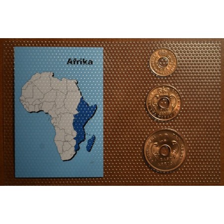 Euromince mince Východná Afrika (UNC)