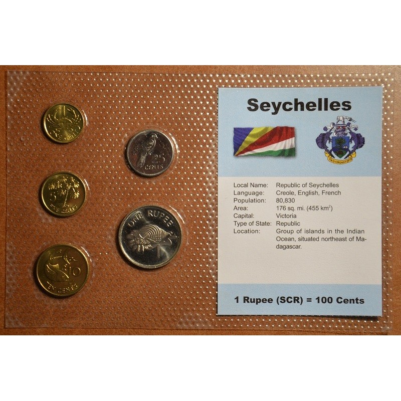 euroerme érme Seychelle-szigetek (UNC)