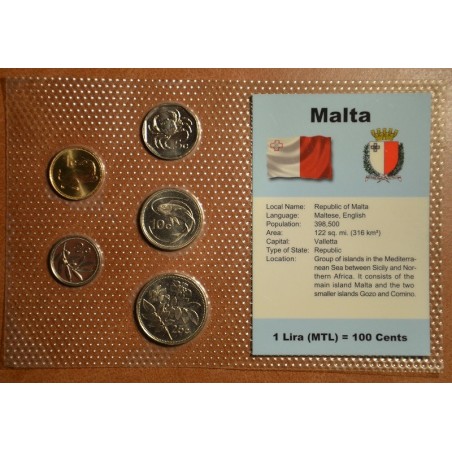 euroerme érme Málta 2008-ig (UNC)