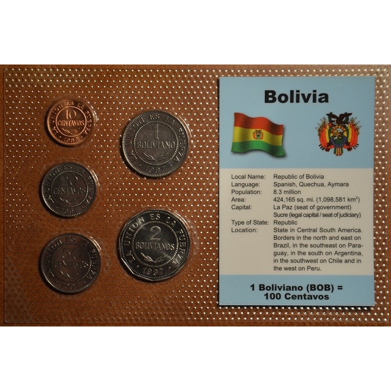euroerme érme Bolívia (UNC)