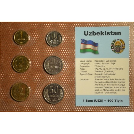 euroerme érme Üzbegisztán (UNC)