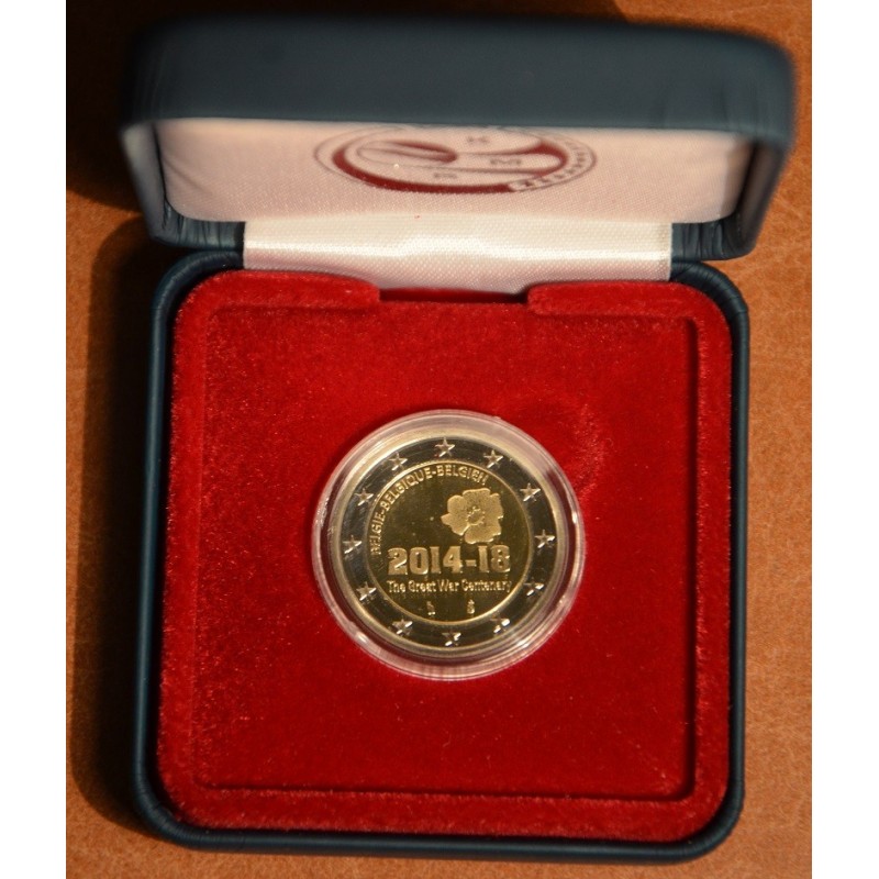 eurocoin eurocoins 2 Euro Belgium 2014 - The Great War Centenary (P...