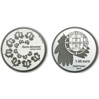 Euromince mince 1,50 Euro Portugalsko 2010 - Minca proti hladu (UNC)