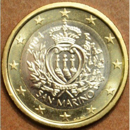 eurocoin eurocoins 1 Euro San Marino 2004 (UNC)