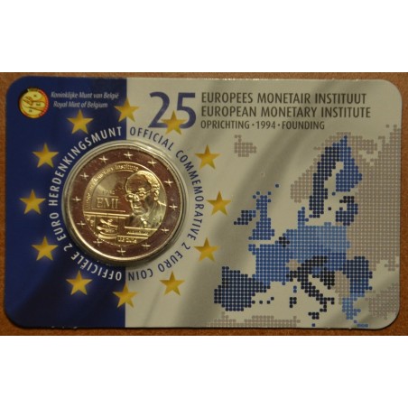 eurocoin eurocoins 2 Euro Belgium 2019 - 25 years of European Monet...