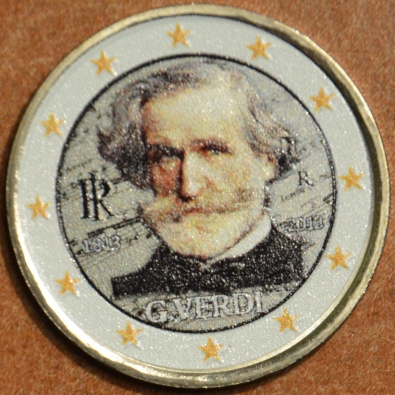 Euromince mince 2 Euro Taliansko 2013 - 200. rokov od narodenia Giu...