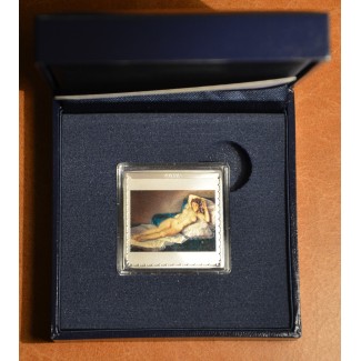 Euromince mince 10 Euro Španielsko 2019 - La maja desnuda (Proof)