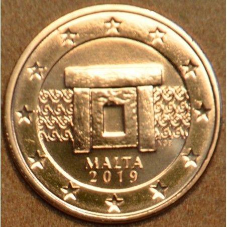 Euromince mince 1 cent Malta 2019 (UNC)