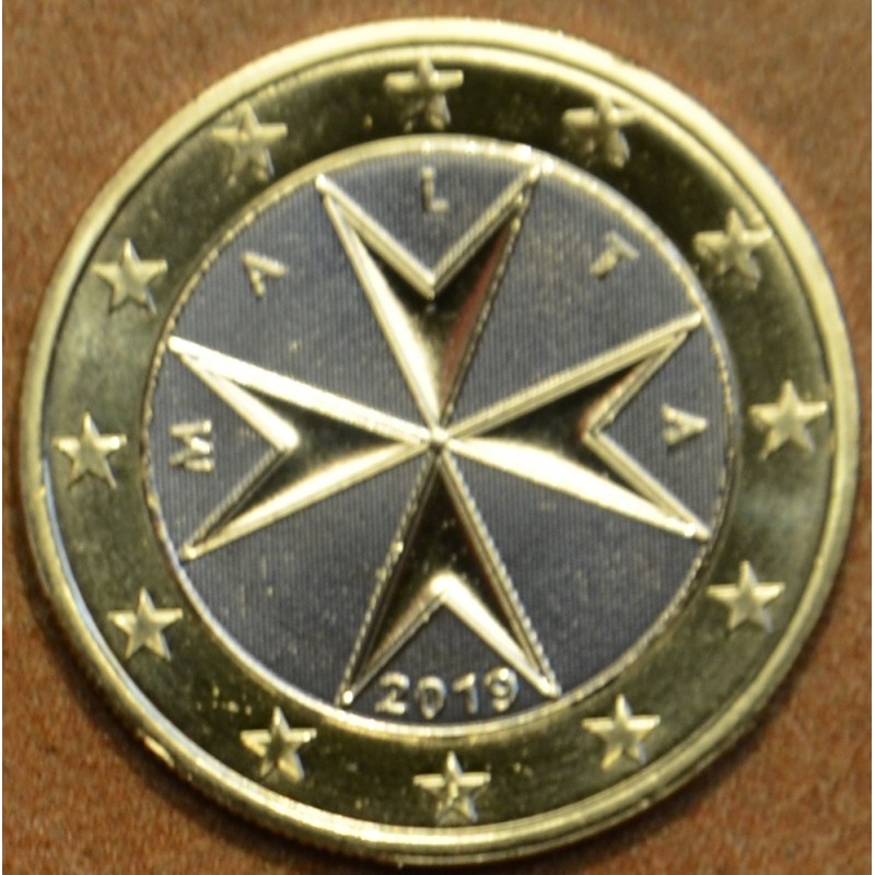 eurocoin eurocoins 1 Euro Malta 2019 (UNC)