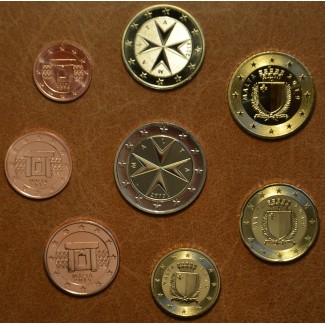 Euromince mince Sada 8 euromincí Malta 2019 (UNC)