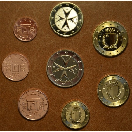 Euromince mince Sada 8 euromincí Malta 2019 (UNC)